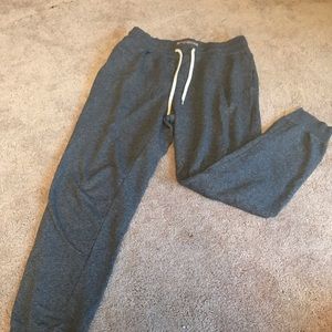Grey heather joggers